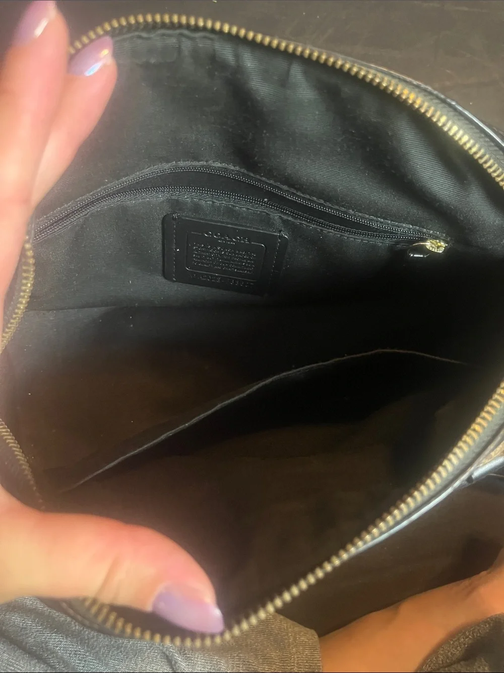 Coach Rowan Satchel and Matching Wallet in Signature Canvas and Black